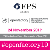 F.P.S. will be present at the "Open Factory" event 2019